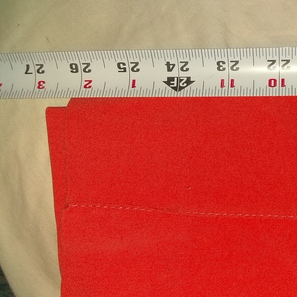 Bright orange coral skinny pant 14 - Picture 6 of 8